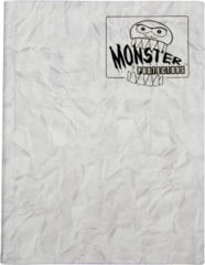 Monster Protectors 9-Pocket Binder - Marble White w/ White Pages